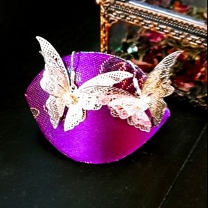 Sterling silver butterfly earrings